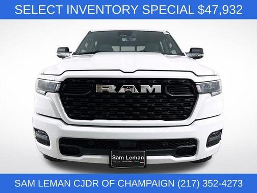 Bright White Clearcoat 2026 RAM 1500 Big Horn/Lone Star
