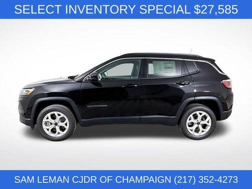 Diamond Black 2026 Jeep Compass Latitude