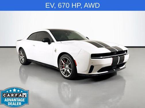 Bright White Clearcoat 2024 Dodge Charger Daytona Scat Pack