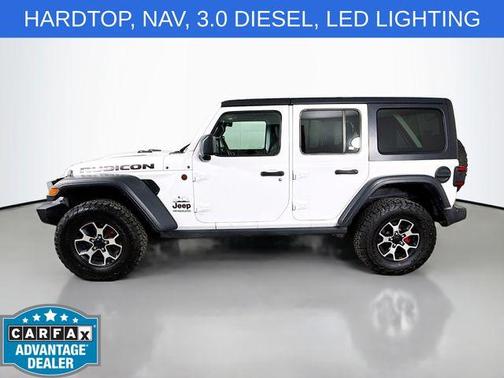 Bright White Clearcoat 2021 Jeep Wrangler Unlimited Rubicon