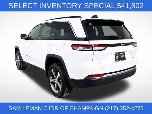 Bright White Clearcoat 2026 Jeep Grand Cherokee Limited