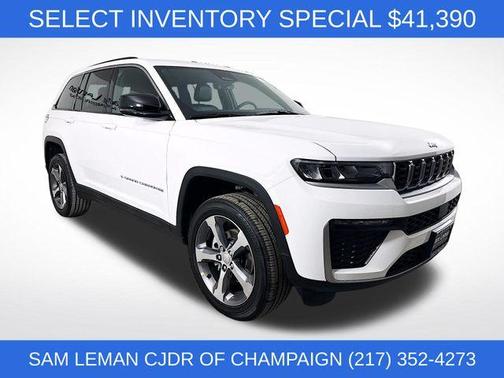 Bright White Clearcoat 2026 Jeep Grand Cherokee Limited