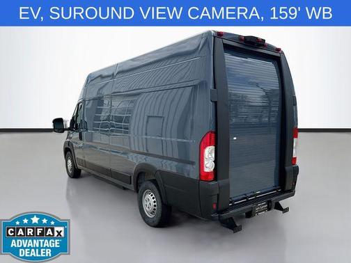 Blue 2024 RAM ProMaster 3500 Delivery Van BEV Super High Roof
