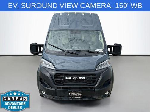 Blue 2024 RAM ProMaster 3500 Delivery Van BEV Super High Roof