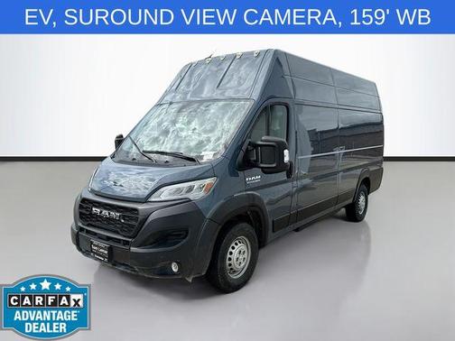Blue 2024 RAM ProMaster 3500 Delivery Van BEV Super High Roof