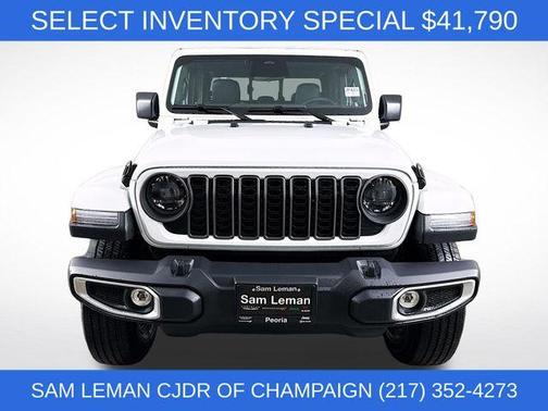 Bright White Clearcoat 2026 Jeep Gladiator Sport