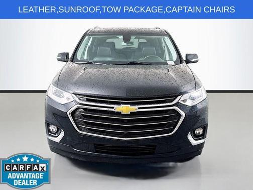 Mosaic Black Metallic 2018 Chevrolet Traverse LT Leather