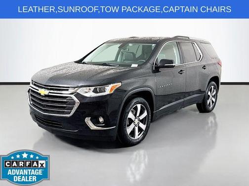 Mosaic Black Metallic 2018 Chevrolet Traverse LT Leather