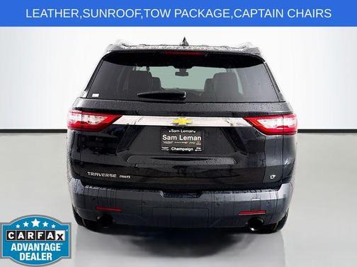 Mosaic Black Metallic 2018 Chevrolet Traverse LT Leather