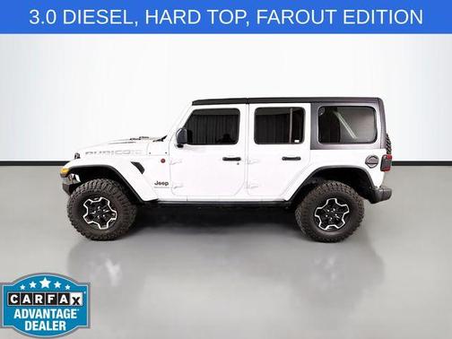 Bright White Clearcoat 2023 Jeep Wrangler Rubicon