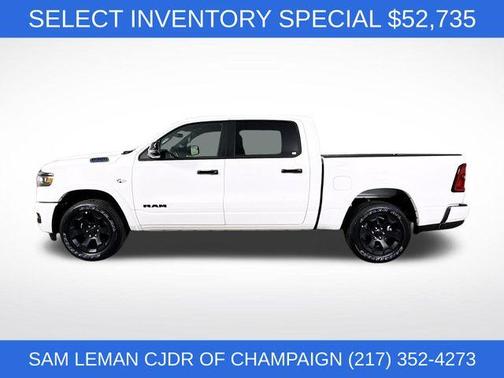 Bright White Clearcoat 2026 RAM 1500 Big Horn/Lone Star