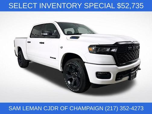Bright White Clearcoat 2026 RAM 1500 Big Horn/Lone Star