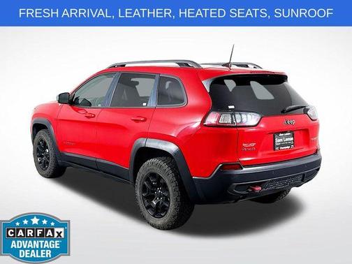 Firecracker Red Clearcoat 2019 Jeep Cherokee Trailhawk