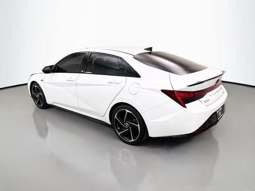 Lunar White 2023 Hyundai ELANTRA N Line