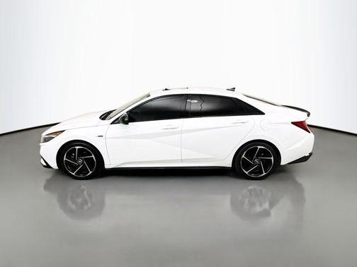 Lunar White 2023 Hyundai ELANTRA N Line