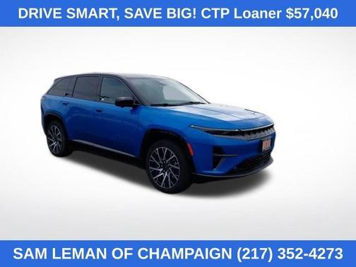 Hydro Blue Pearlcoat 2025 Jeep Wagoneer S Limited