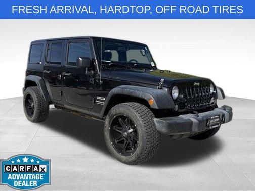 Black Clearcoat 2018 Jeep Wrangler JK Unlimited Sport