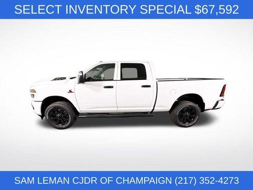 Bright White Clearcoat 2026 RAM 2500 Tradesman