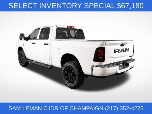 Bright White Clearcoat 2026 RAM 2500 Tradesman