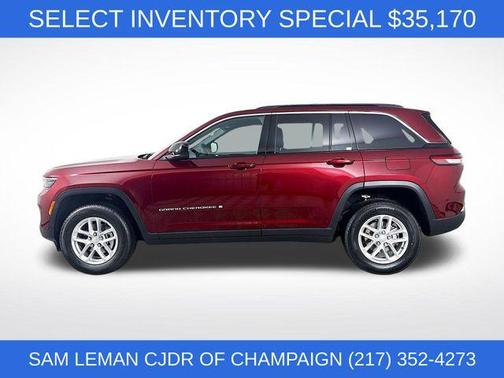 Velvet Red Pearlcoat 2025 Jeep Grand Cherokee Laredo X