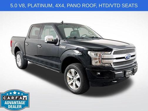 Shadow Black 2018 Ford F-150 Platinum