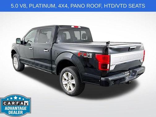 Shadow Black 2018 Ford F-150 Platinum