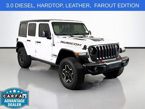 Bright White Clearcoat 2023 Jeep Wrangler Rubicon