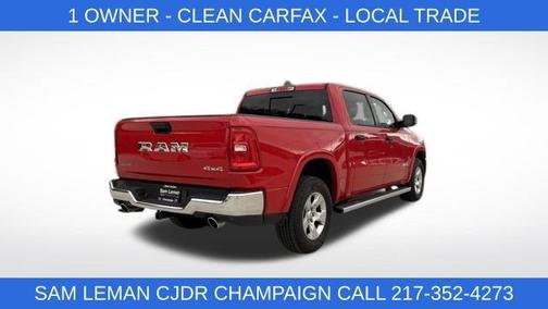 Flame Red Clearcoat 2025 RAM 1500 Big Horn/Lone Star
