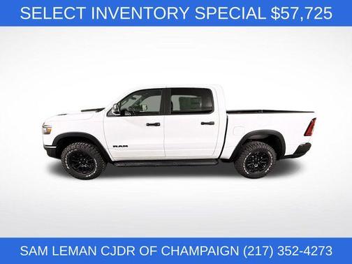Bright White Clearcoat 2026 RAM 1500 Rebel