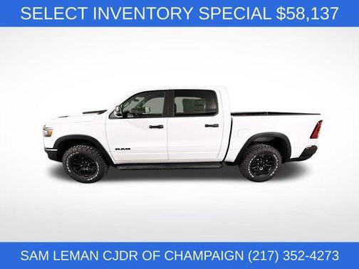 Bright White Clearcoat 2026 RAM 1500 Rebel
