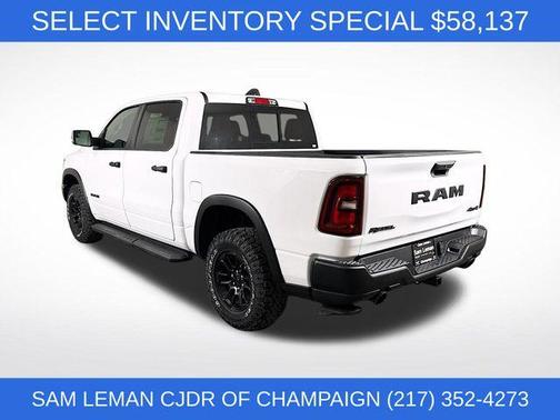 Bright White Clearcoat 2026 RAM 1500 Rebel