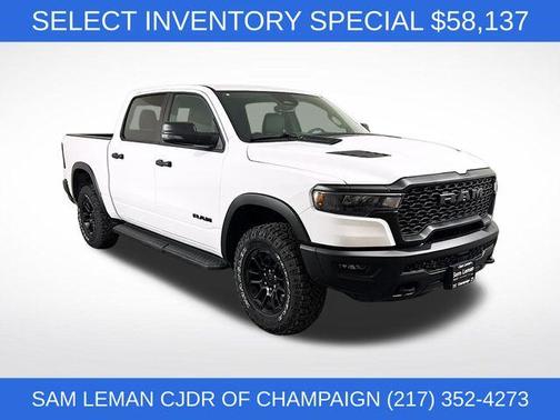 Bright White Clearcoat 2026 RAM 1500 Rebel