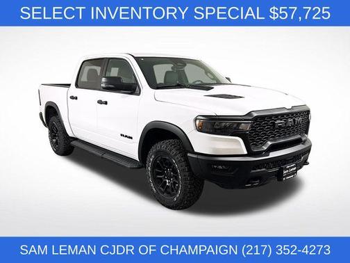 Bright White Clearcoat 2026 RAM 1500 Rebel