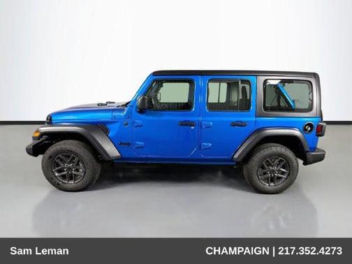 Hydro Blue Pearl 2027 Jeep Wrangler Sport