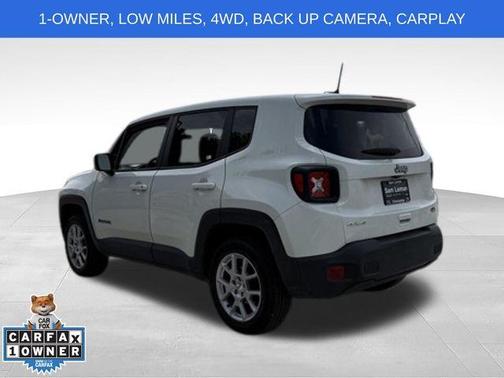 Alpine White Clearcoat 2023 Jeep Renegade Latitude