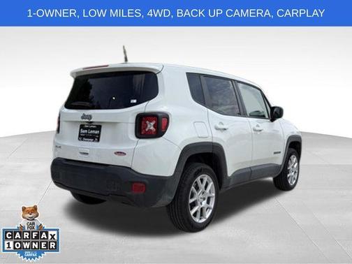 Alpine White Clearcoat 2023 Jeep Renegade Latitude
