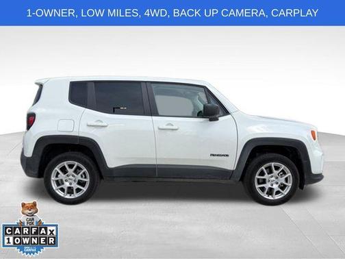 Alpine White Clearcoat 2023 Jeep Renegade Latitude