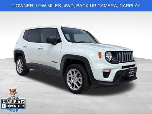 Alpine White Clearcoat 2023 Jeep Renegade Latitude