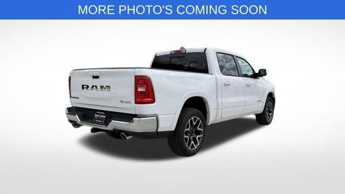 Bright White Clearcoat 2025 RAM 1500 Laramie