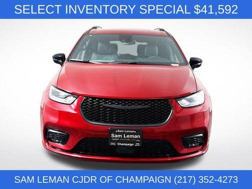 Red 2026 Chrysler Pacifica Select