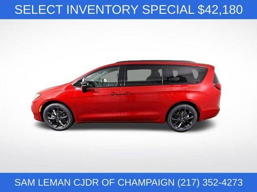 Red 2026 Chrysler Pacifica Select