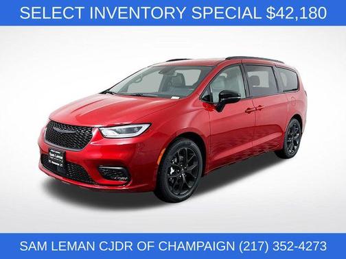 Red 2026 Chrysler Pacifica Select