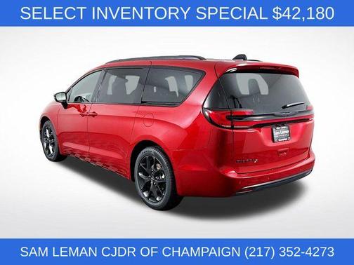 Red 2026 Chrysler Pacifica Select