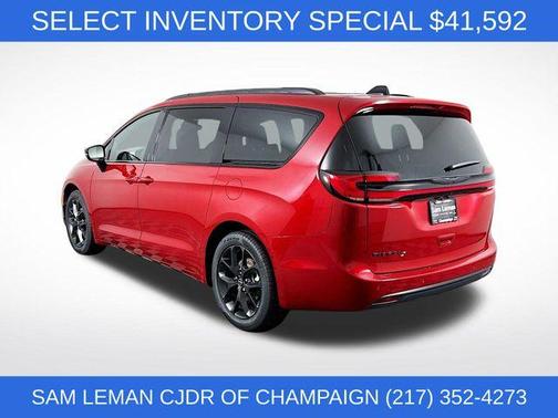 Red 2026 Chrysler Pacifica Select