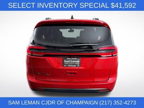 Red 2026 Chrysler Pacifica Select