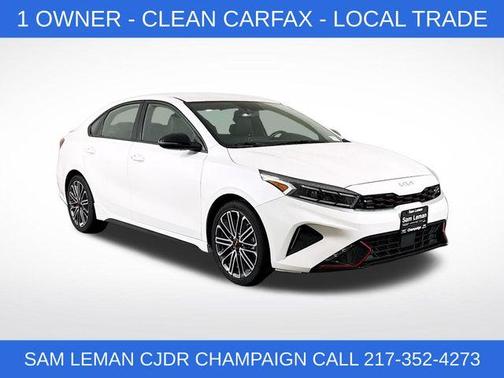 Snow White Pearl 2023 Kia Forte GT