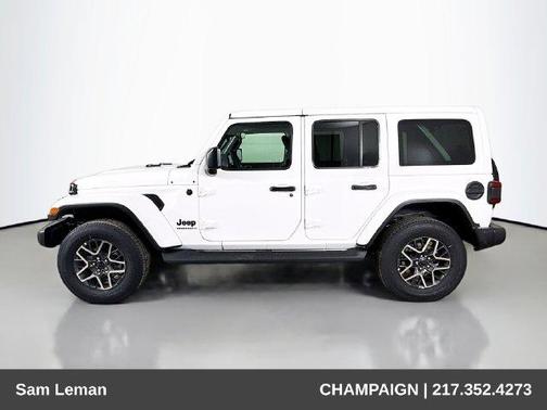 Bright White Clearcoat 2026 Jeep Wrangler Sahara
