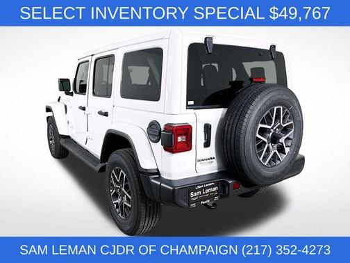 Bright White Clearcoat 2026 Jeep Wrangler Sahara