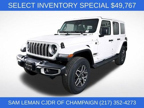 Bright White Clearcoat 2026 Jeep Wrangler Sahara