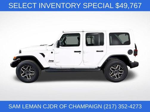 Bright White Clearcoat 2026 Jeep Wrangler Sahara